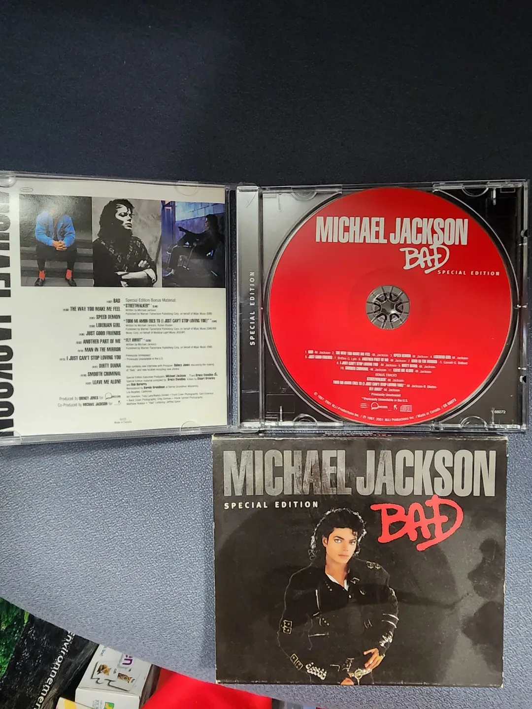 Michael Jackson - Bad (Special Edition) CD thumbnail