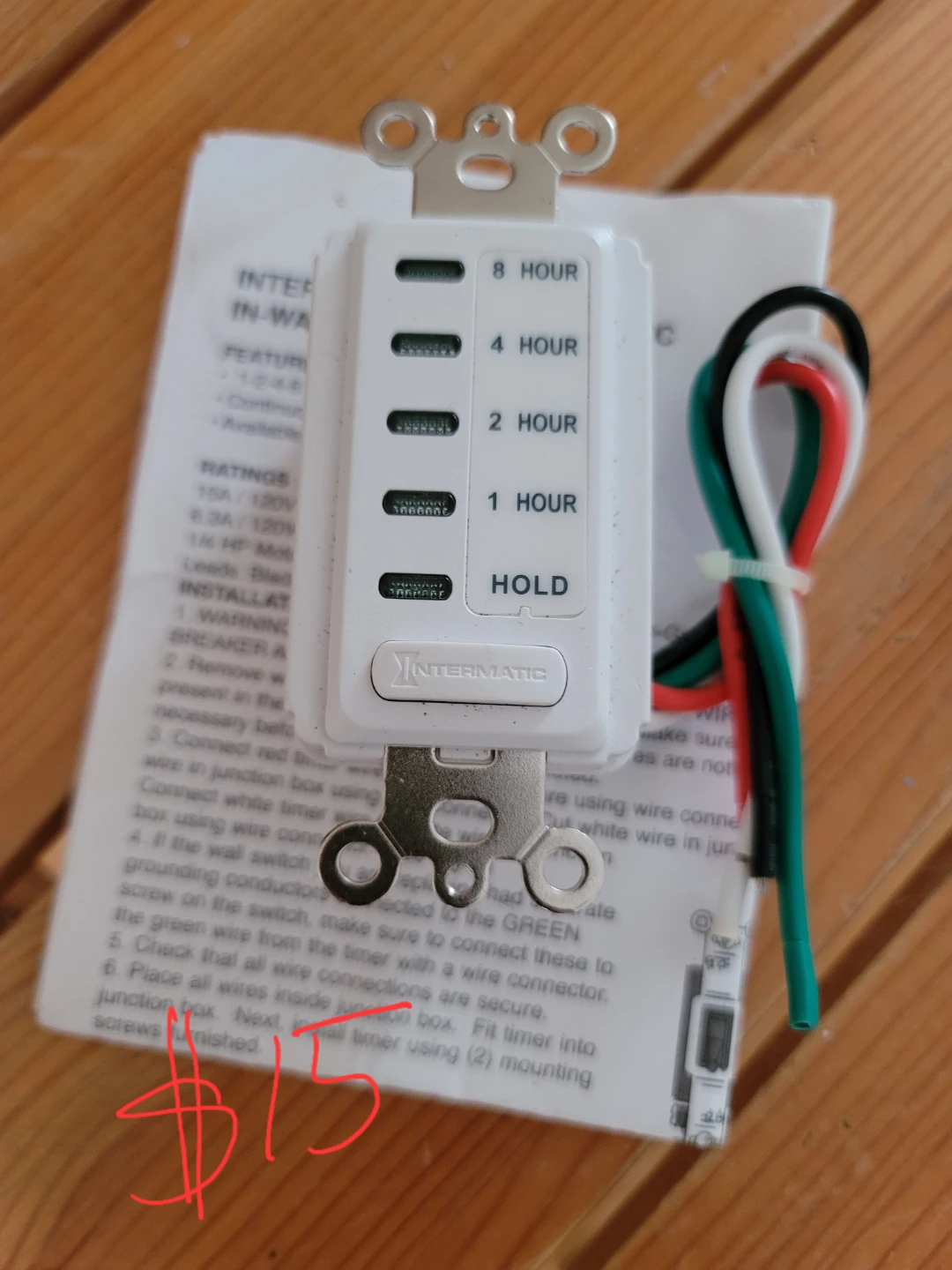 In-Wall Timer Switch