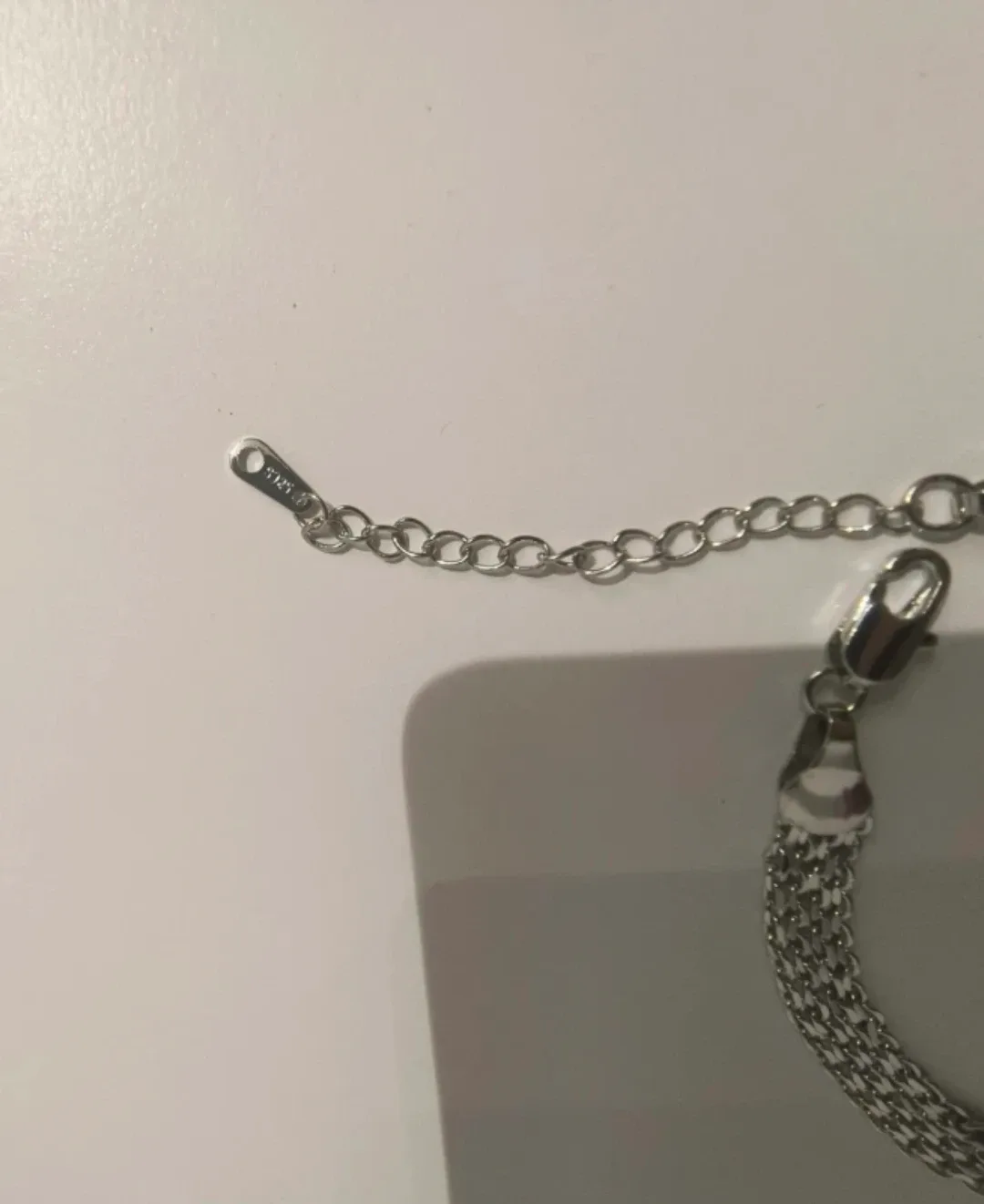 925 Silver Milan Chain Vintage Bracelet image indicator(6)