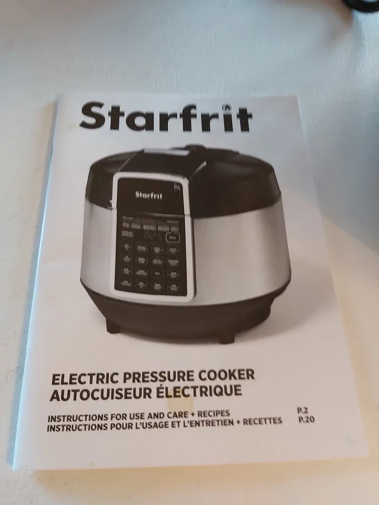 Starfrit Electric Pressure Cooker image indicator(2)