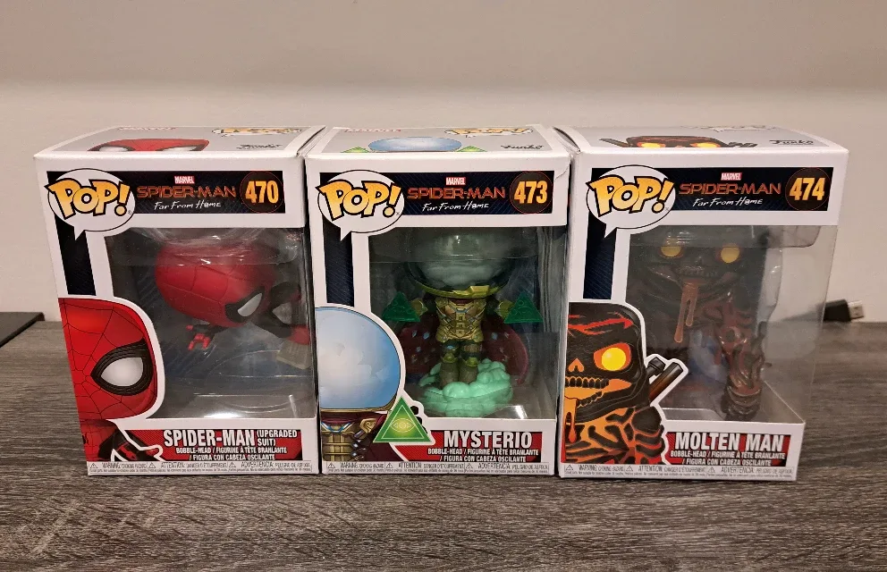 🕸🕷 Spiderman Far From Home 🕷🕸 Funko Pop