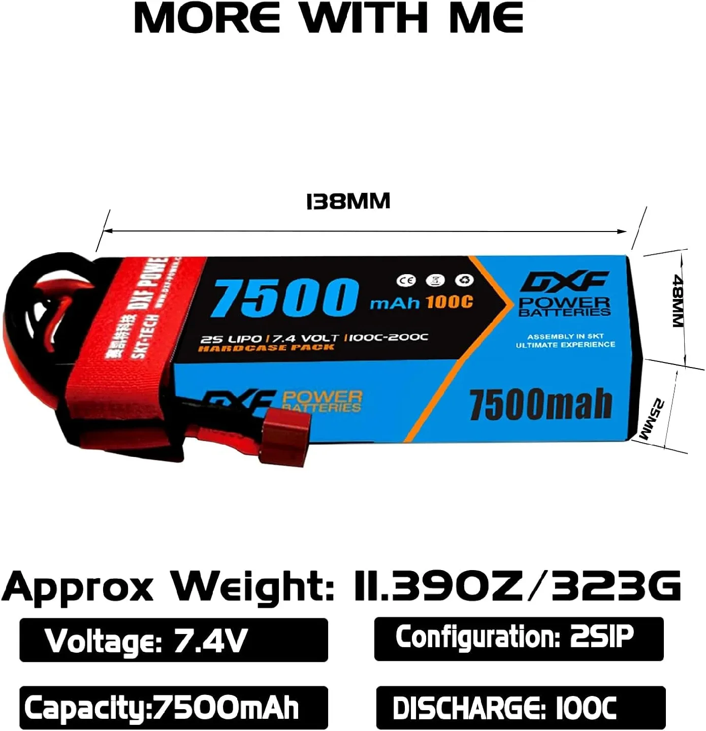 LiPo Batteries 2 Pack BNIB image indicator(7)