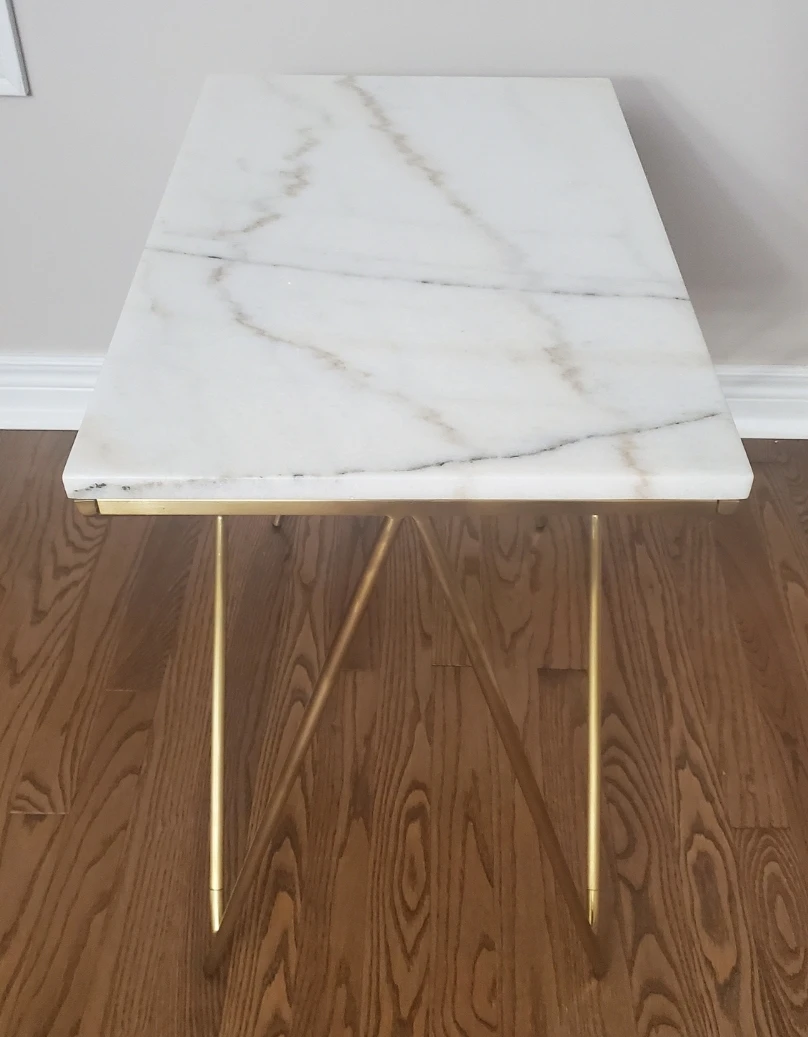 Marble Top Side Table - photo 3