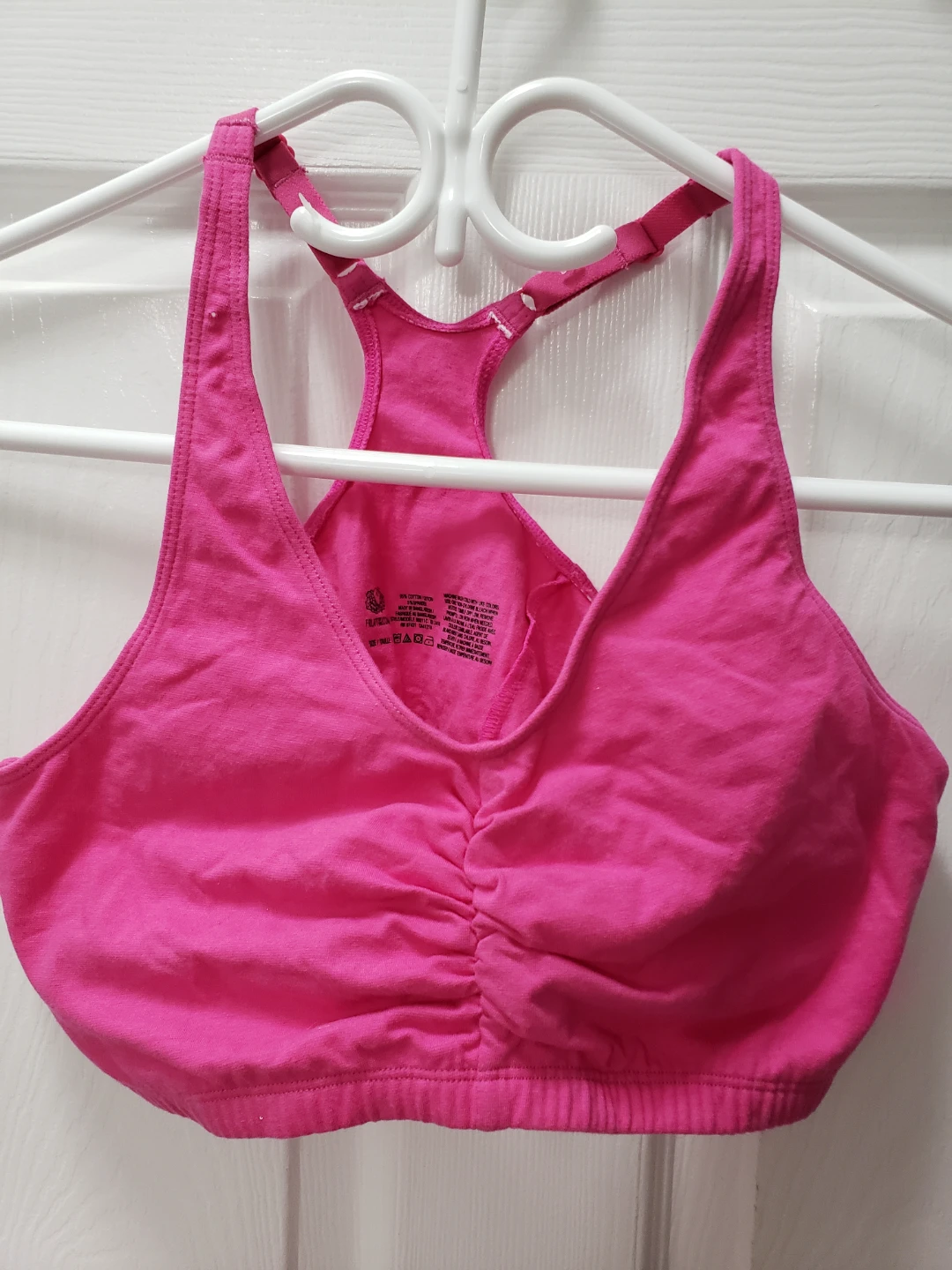New Fruit of the Loom Pink Sports Bra - Size 42