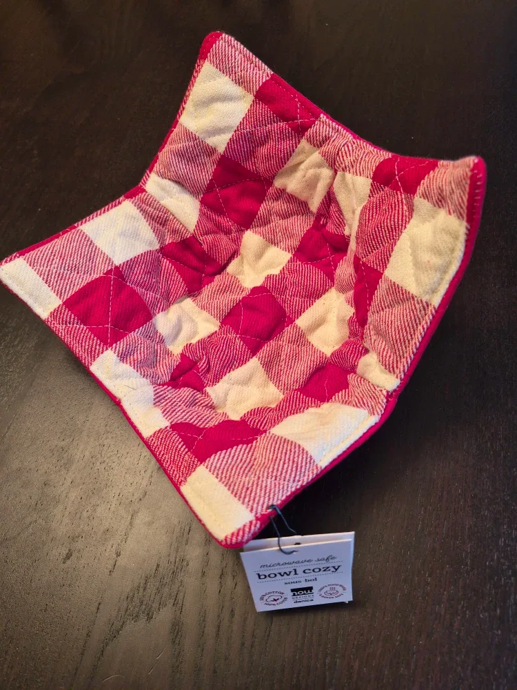 New microwave safe bowl cozy! Pick up in Kitchener, $10 ea