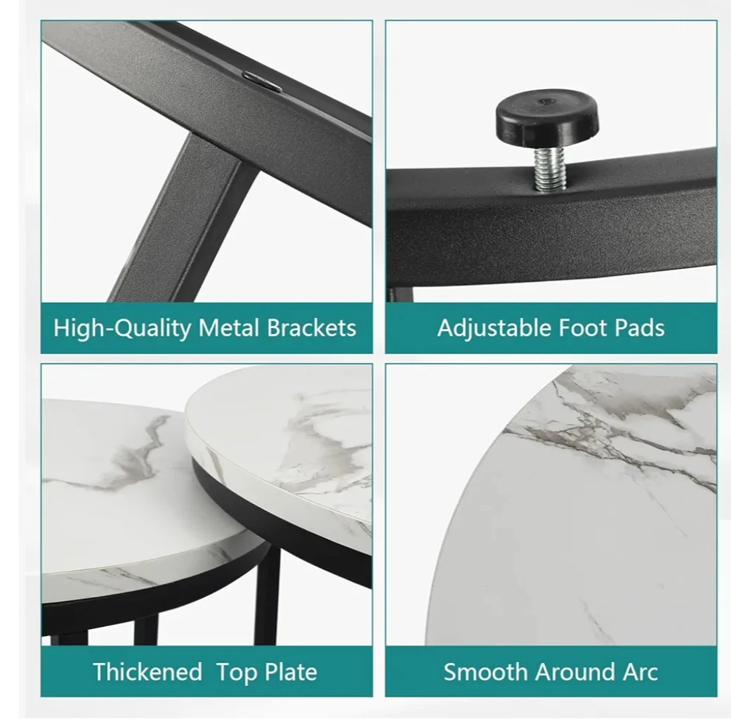 Nesting Coffee Tables - Set of 2 - photo 4