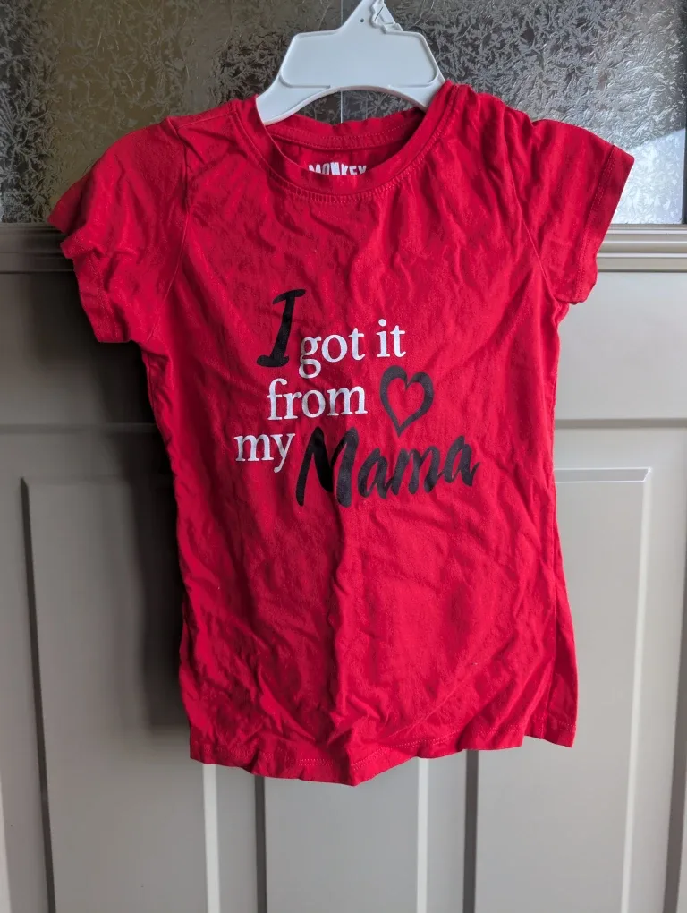 Girls sz 6 short sleeved shirts $3 ea image indicator(5)