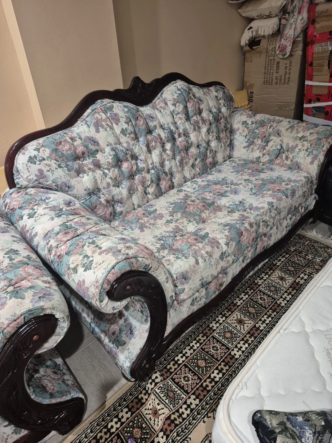 Floral Patterned Sofa Set - photo 5
