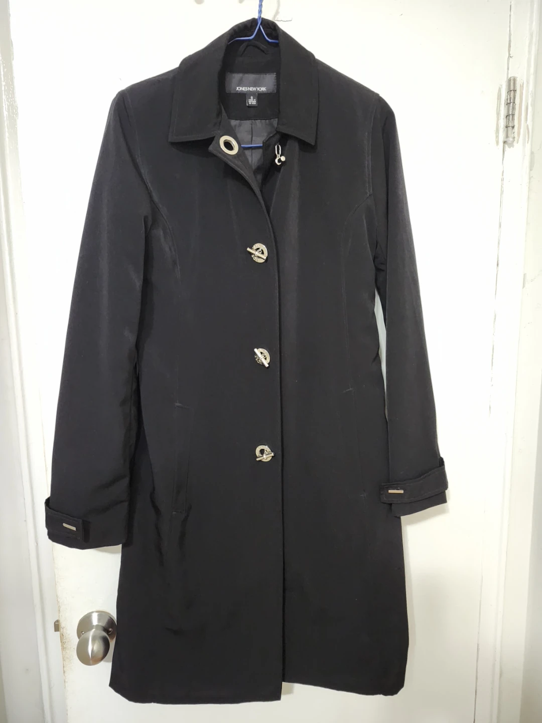 Jones New York Black Coat - Size Small - photo 4