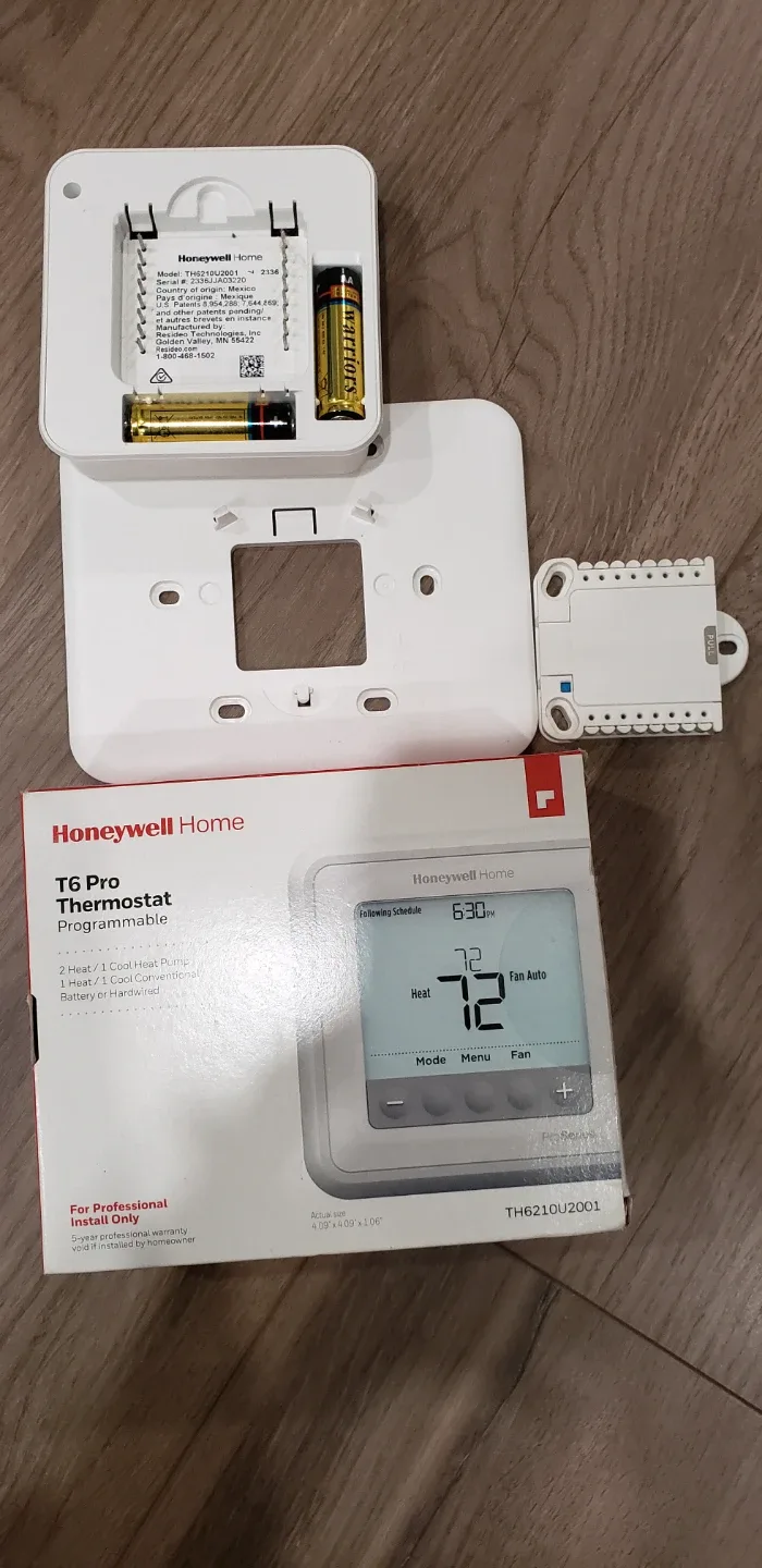 Honeywell Home T6 Pro Thermostat image indicator(3)