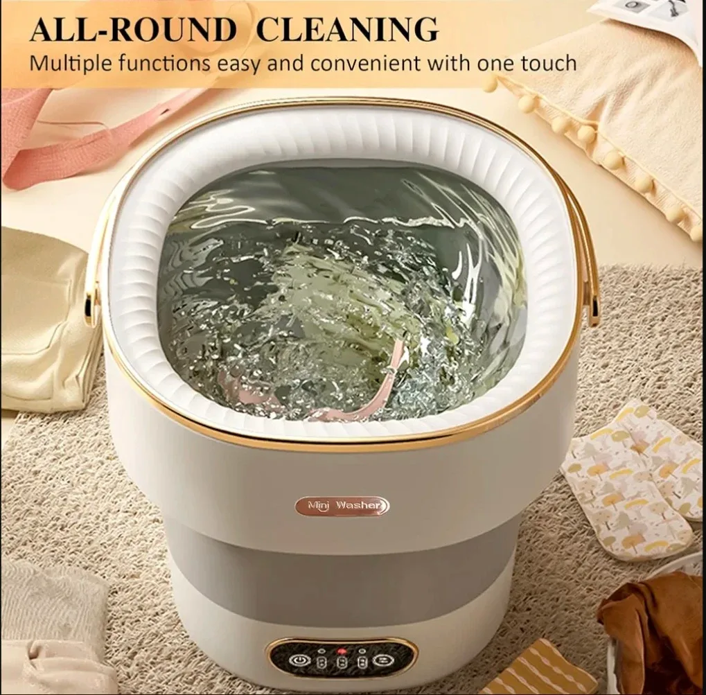 NIXOD Portable Washer 16L Portable Folding Washing Machine image indicator(2)