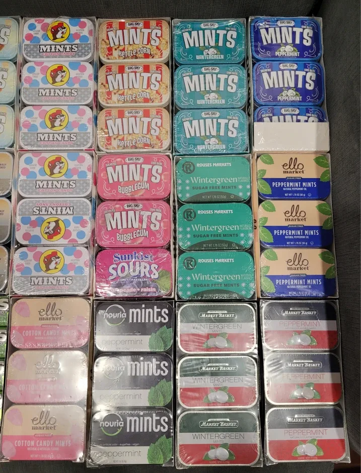 Variety of Mint Tins - Big Sky, Sunkist, Jones, Ello image indicator(5)