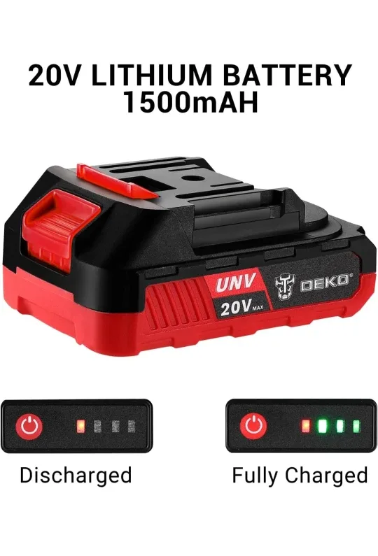 DEKO DKCD20XL02 Cordless Drill - NEW IN BOX image indicator(9)