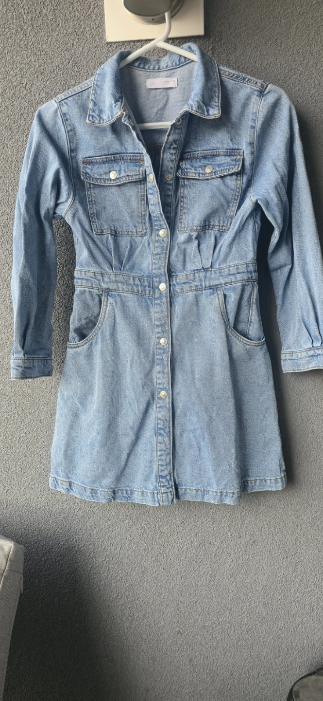 Zara Denim Dress - Girls Size 11-12 - photo 4