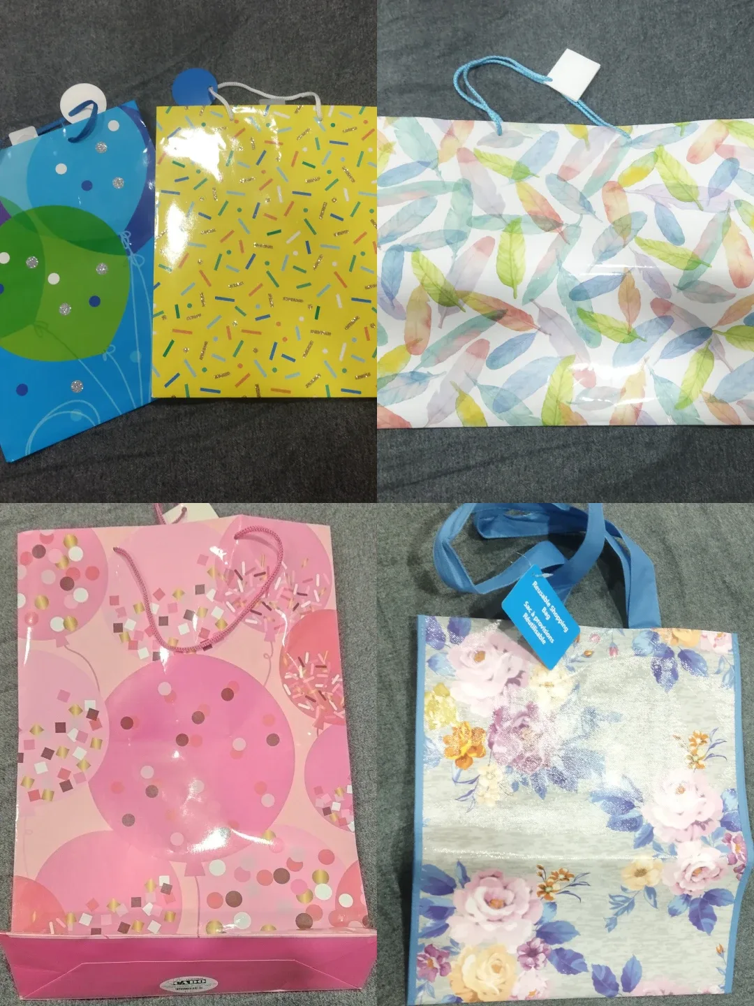 Assorted Gift Bags - Set of 4 thumbnail
