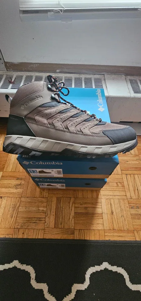 Columbia Strata Trail Waterproof Hiking Boots - Men's Size 13