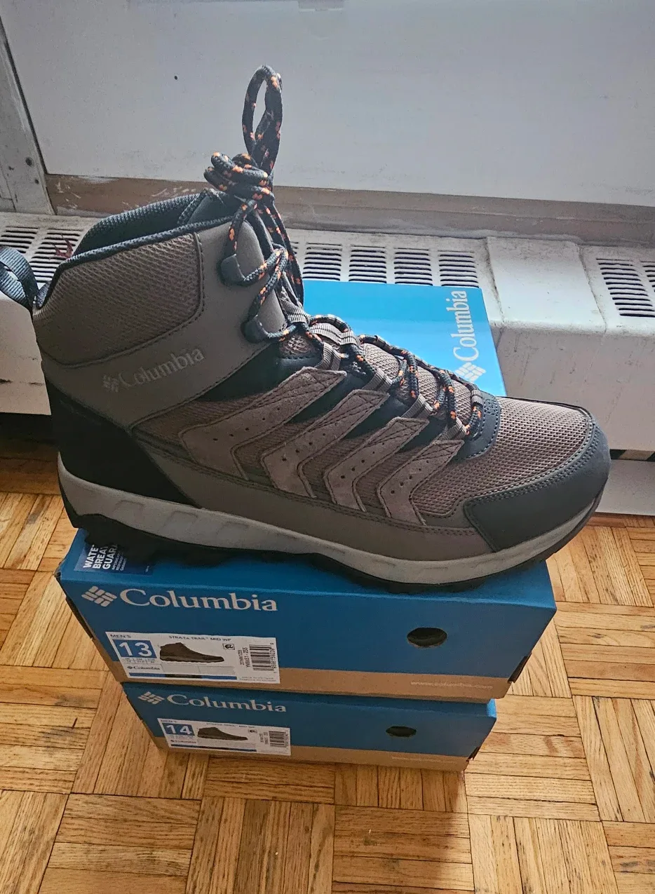 Columbia Strata Trail Waterproof Hiking Boots - Men's Size 13 image indicator(4)