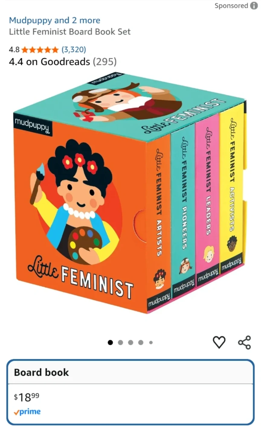 Little Feminist Board Book Set