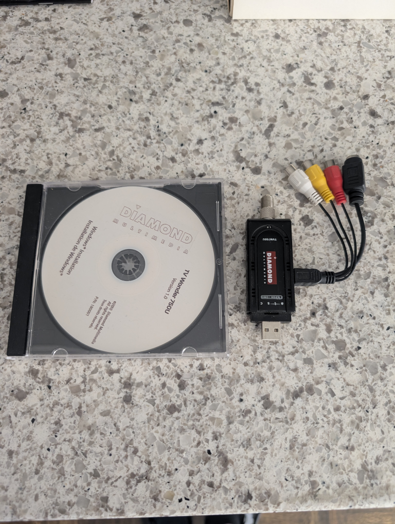 Diamond TV Wonder 750U USB Adapter