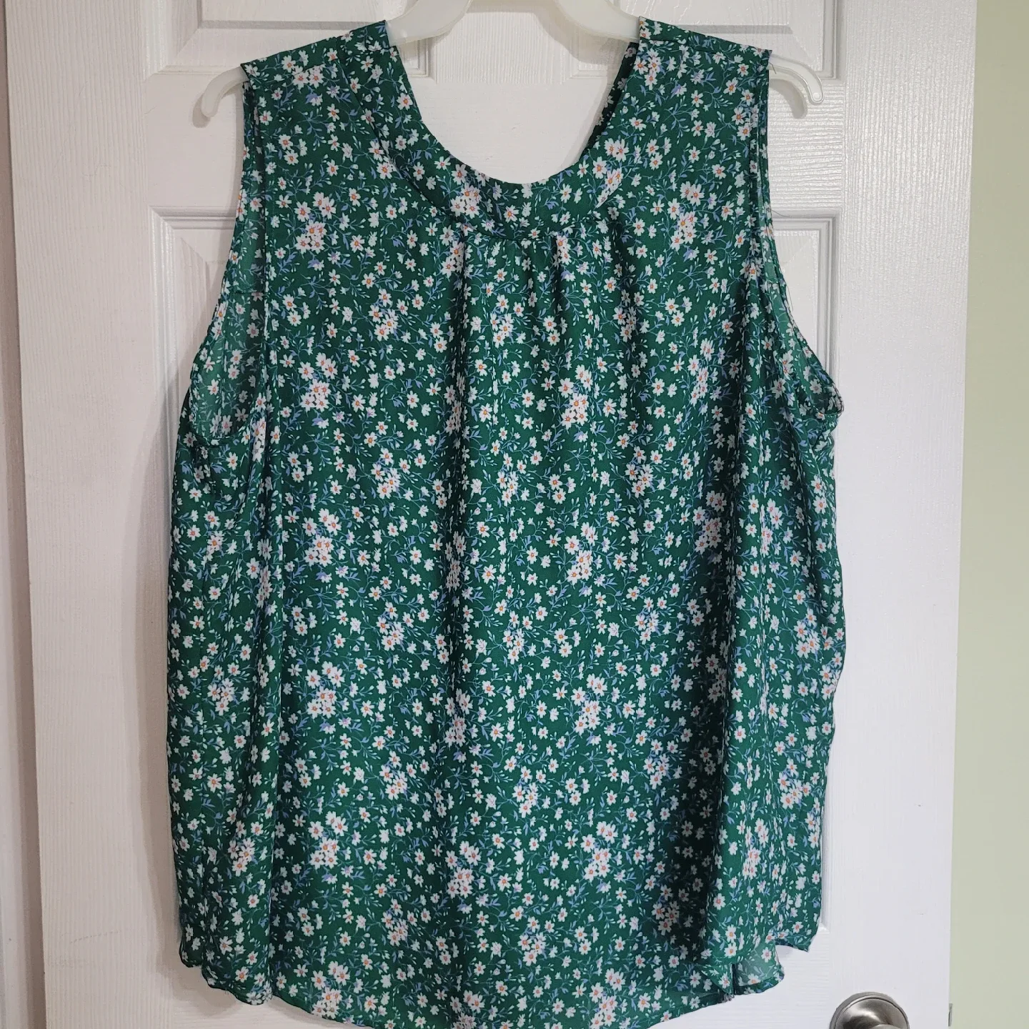 Ladies Size 3X Light Tank Top Blouse thumbnail