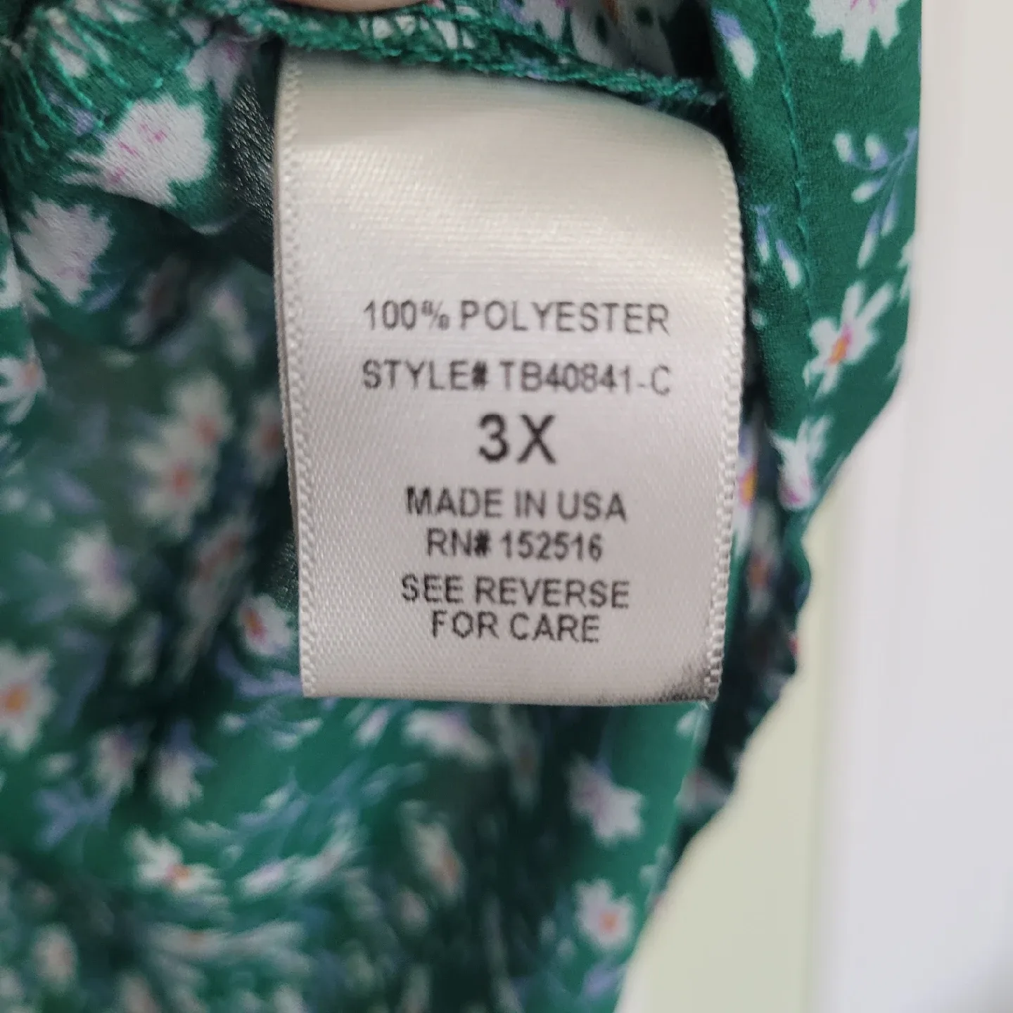 Ladies Size 3X Light Tank Top Blouse image indicator(3)