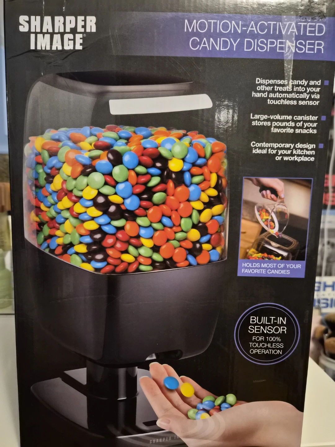 Sharper Image Motion-Activated Candy Dispenser
