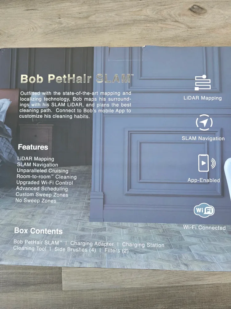 BobSweep PetHair SLAM Robot Vacuum image indicator(2)