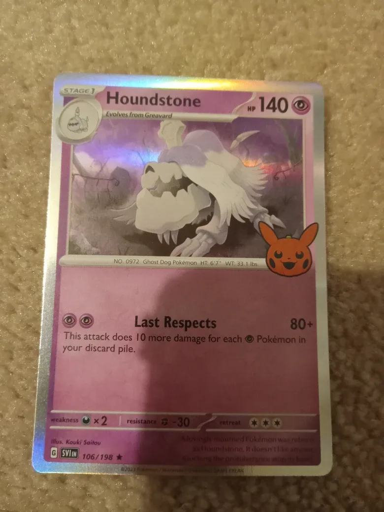 Houndstone & Greavard Pokemon Cards image indicator(3)