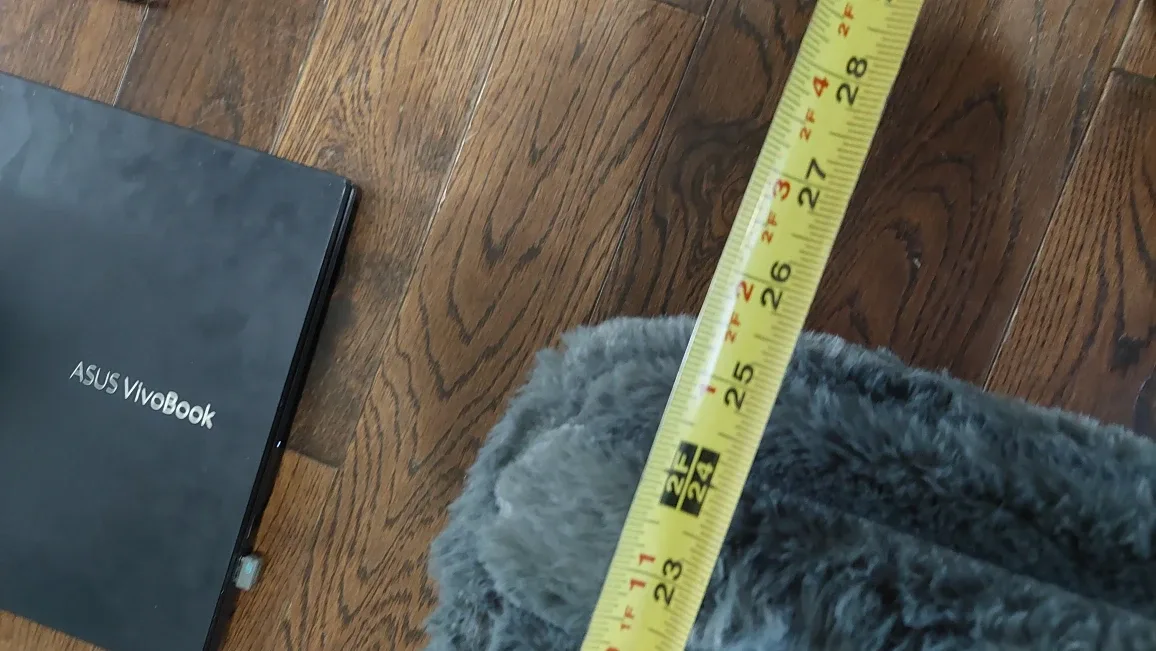 Faux Fur Seat Cushions - Grey, 26×26" image indicator(3)