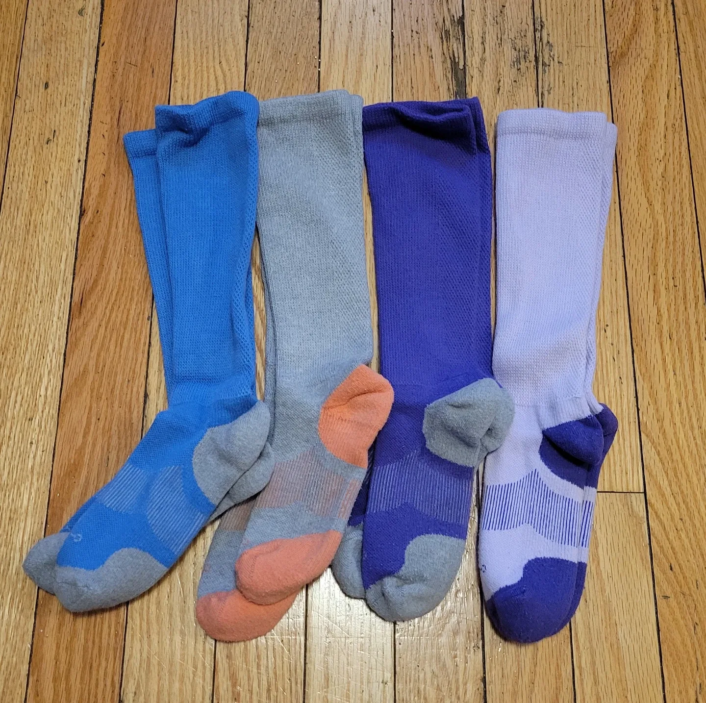 Assorted Athletic Copper Fit Socks - Set of 4 thumbnail