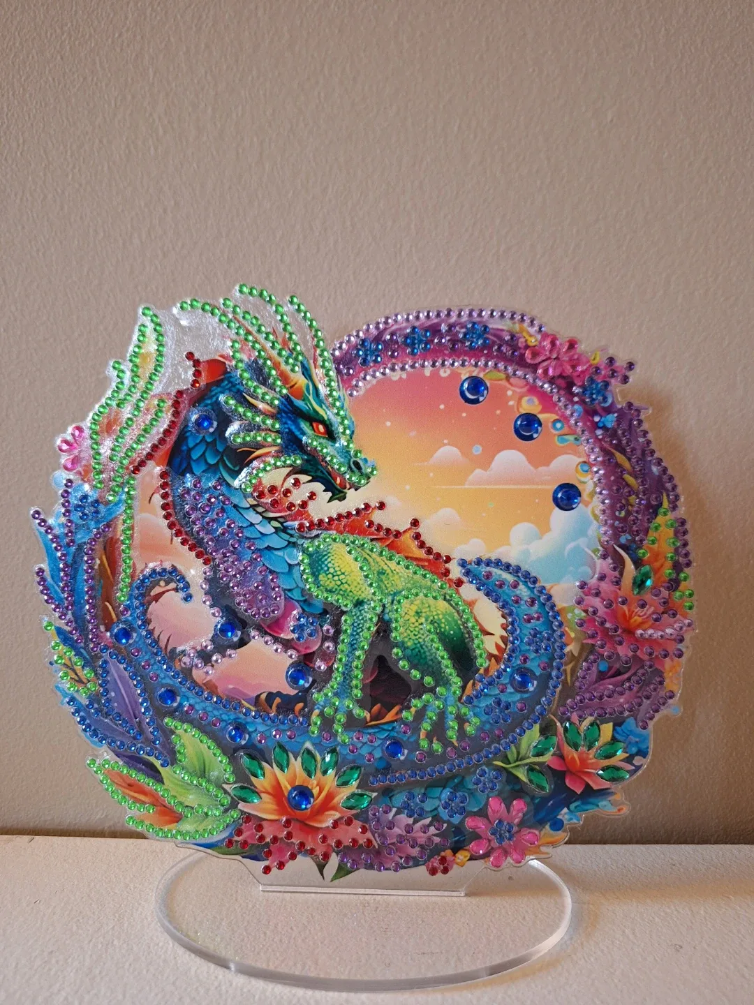 Acryllic Dragon Diamond Art
