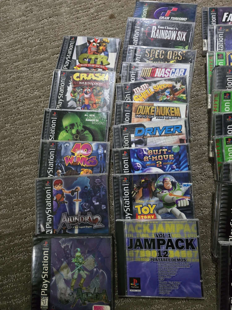 PlayStation 1 Games Collection