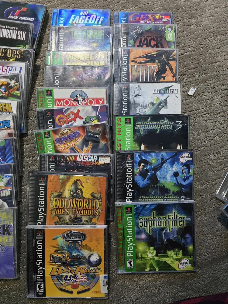 PlayStation 1 Games Collection - photo 2