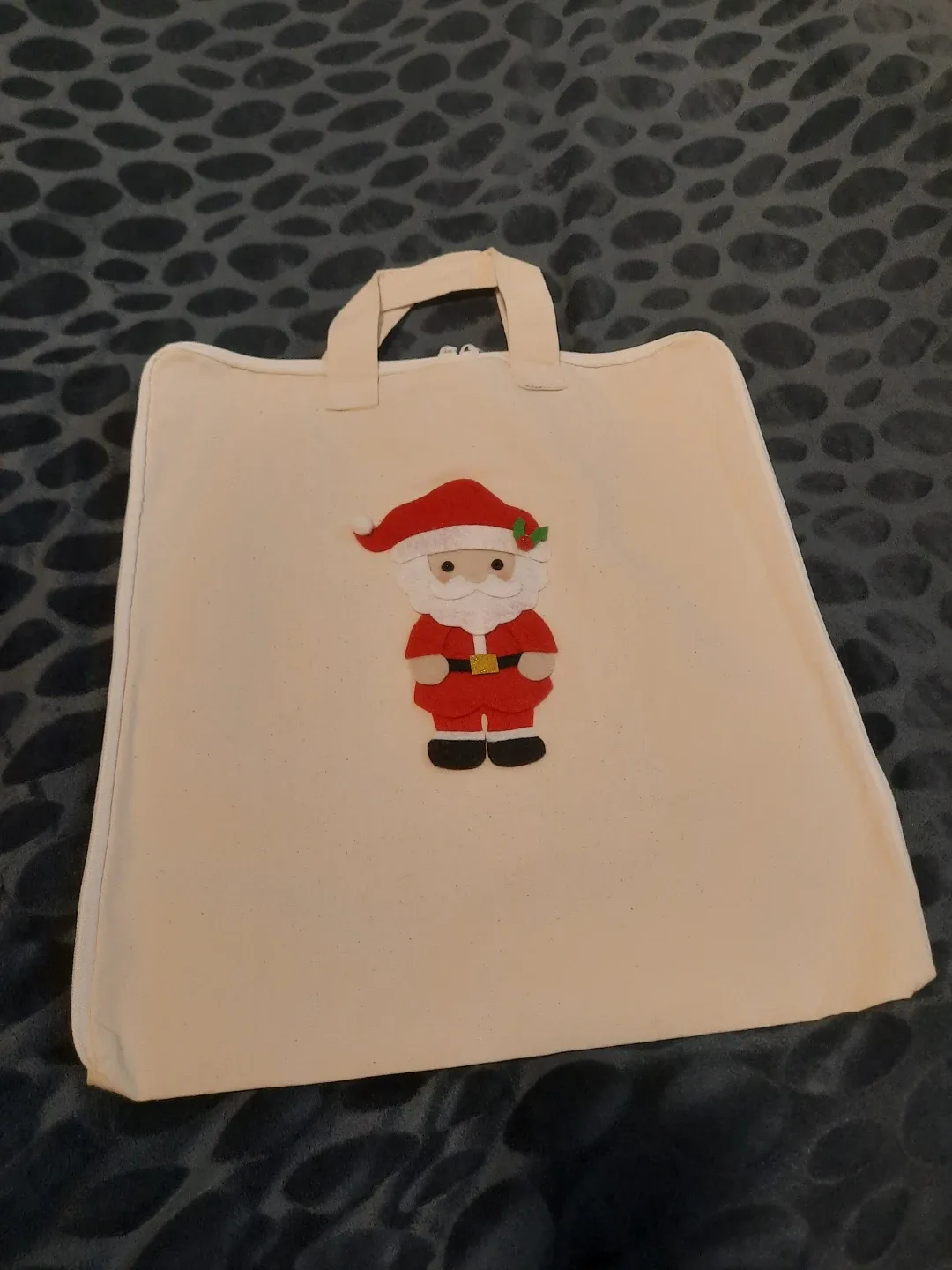 Handmade Santa Claus Tote Bags image indicator(6)