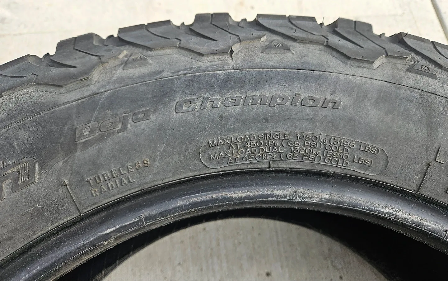 BFGoodrich All-Terrain T/A KO2 Tires - Set of 4