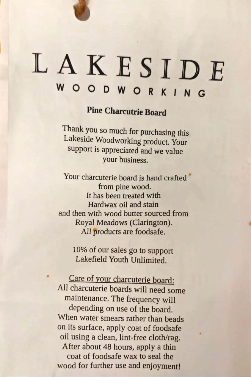 Lakeside Charcuterie Board image indicator(4)