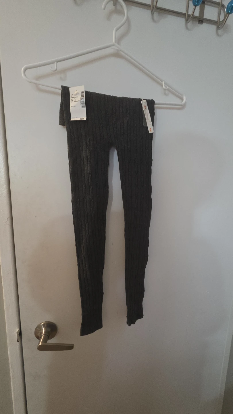 FLA Leggings - Grey, Size S/M