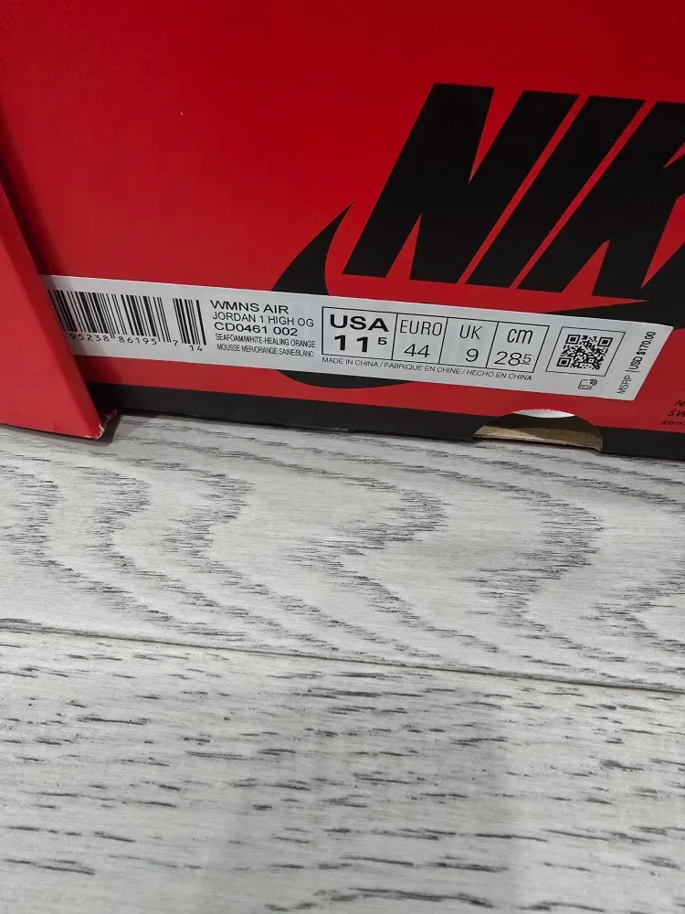 Nike Air Jordan 1 High OG Seafoam (Wmns) US 11.5 Men (10) image indicator(4)