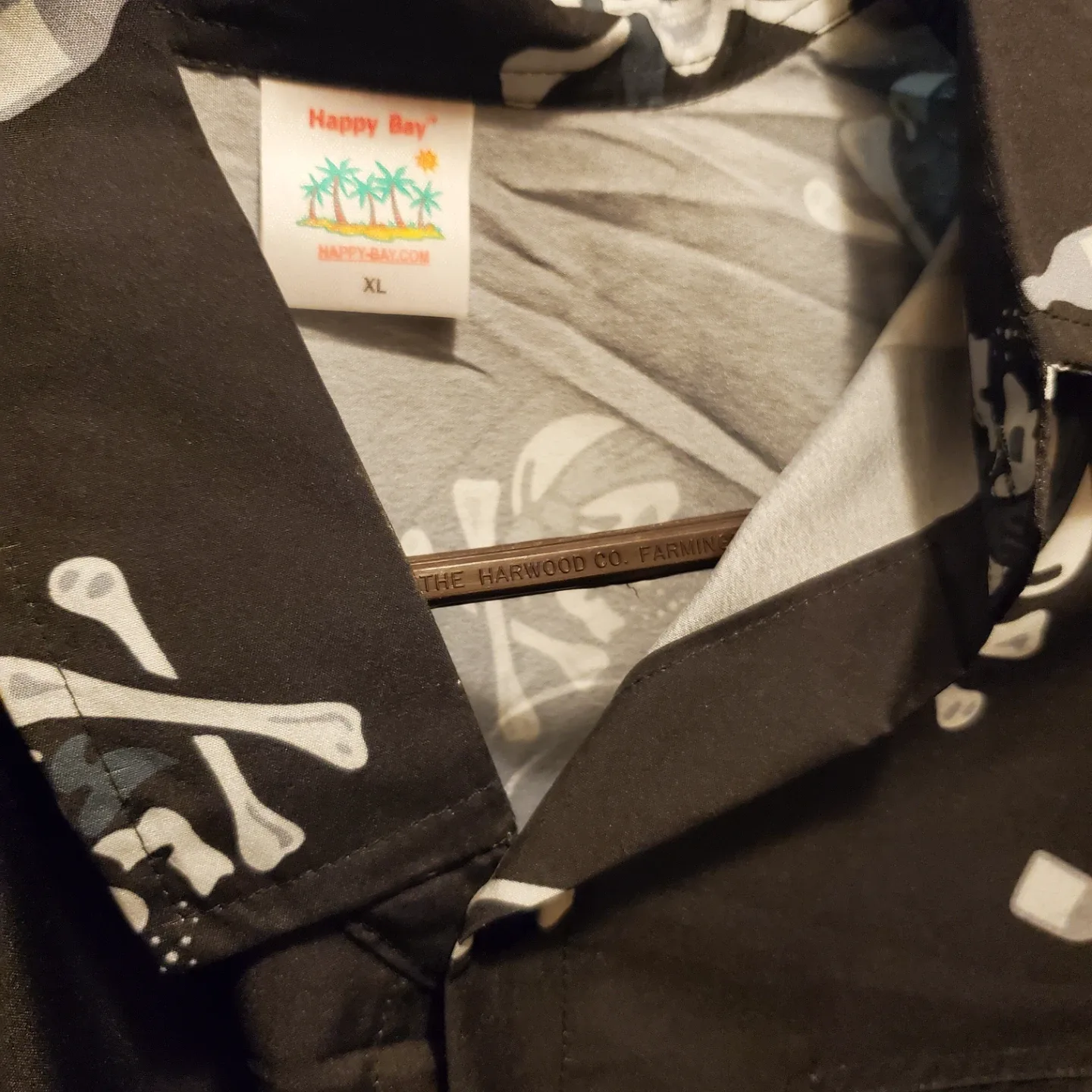 Happy Bay Skull Print Shirt - XL image indicator(2)