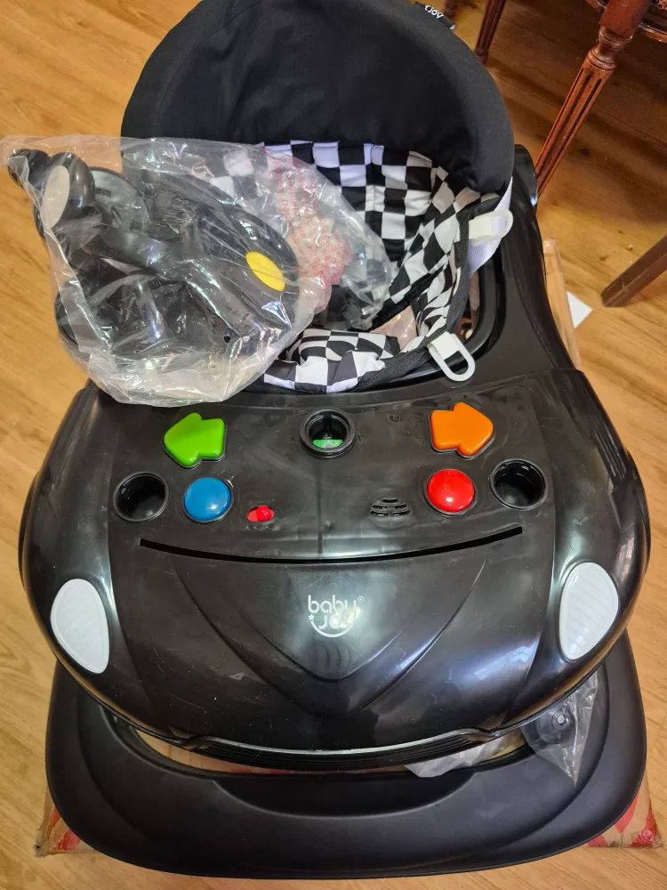 Baby Joy Car Walker - Black image indicator(2)