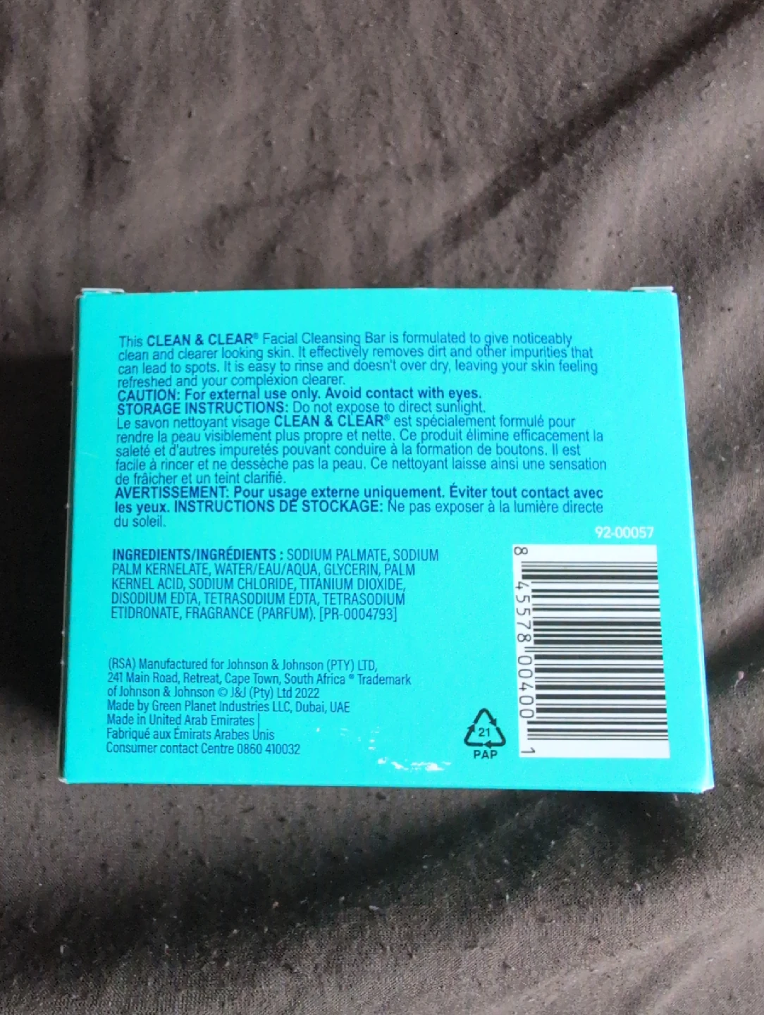 Clean & Clear Facial Cleansing Bar 2-Pack - photo 2