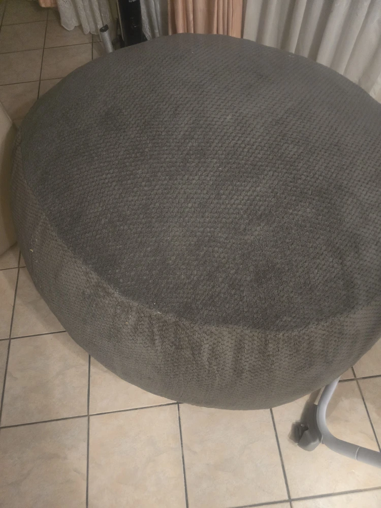 Large Grey Bean Bag Chair
