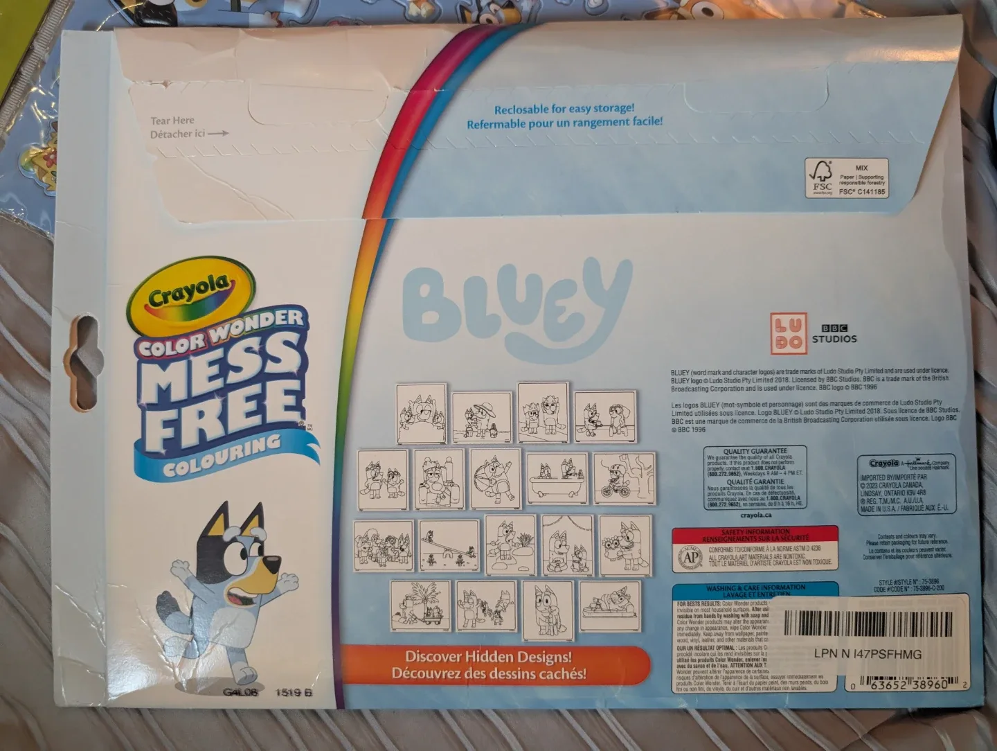 Bluey Bundle! VTech Book of Games + Crayola! image indicator(2)