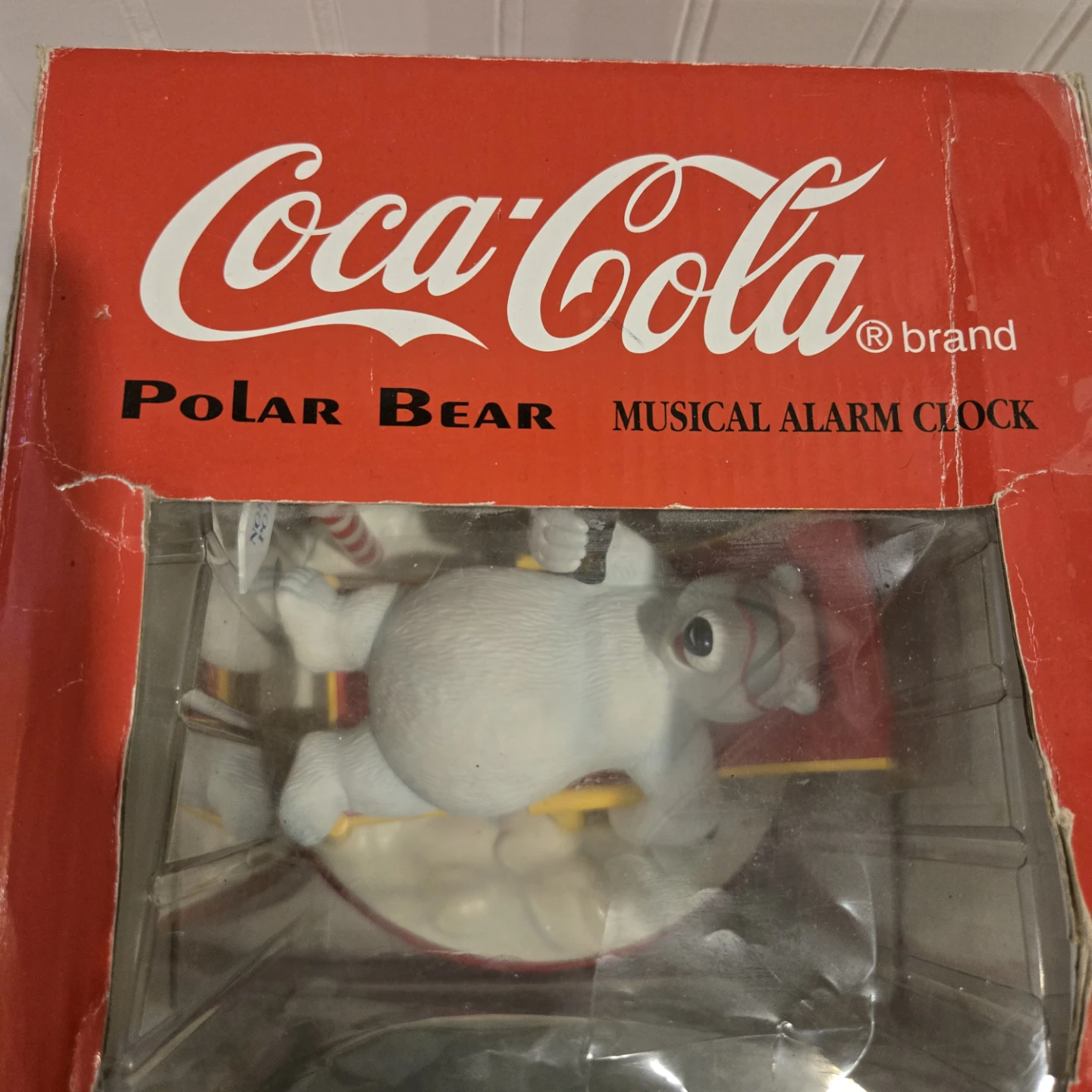 Vintage 1996 Coca-Cola Polar Bear Musical Alarm Clock - photo 4