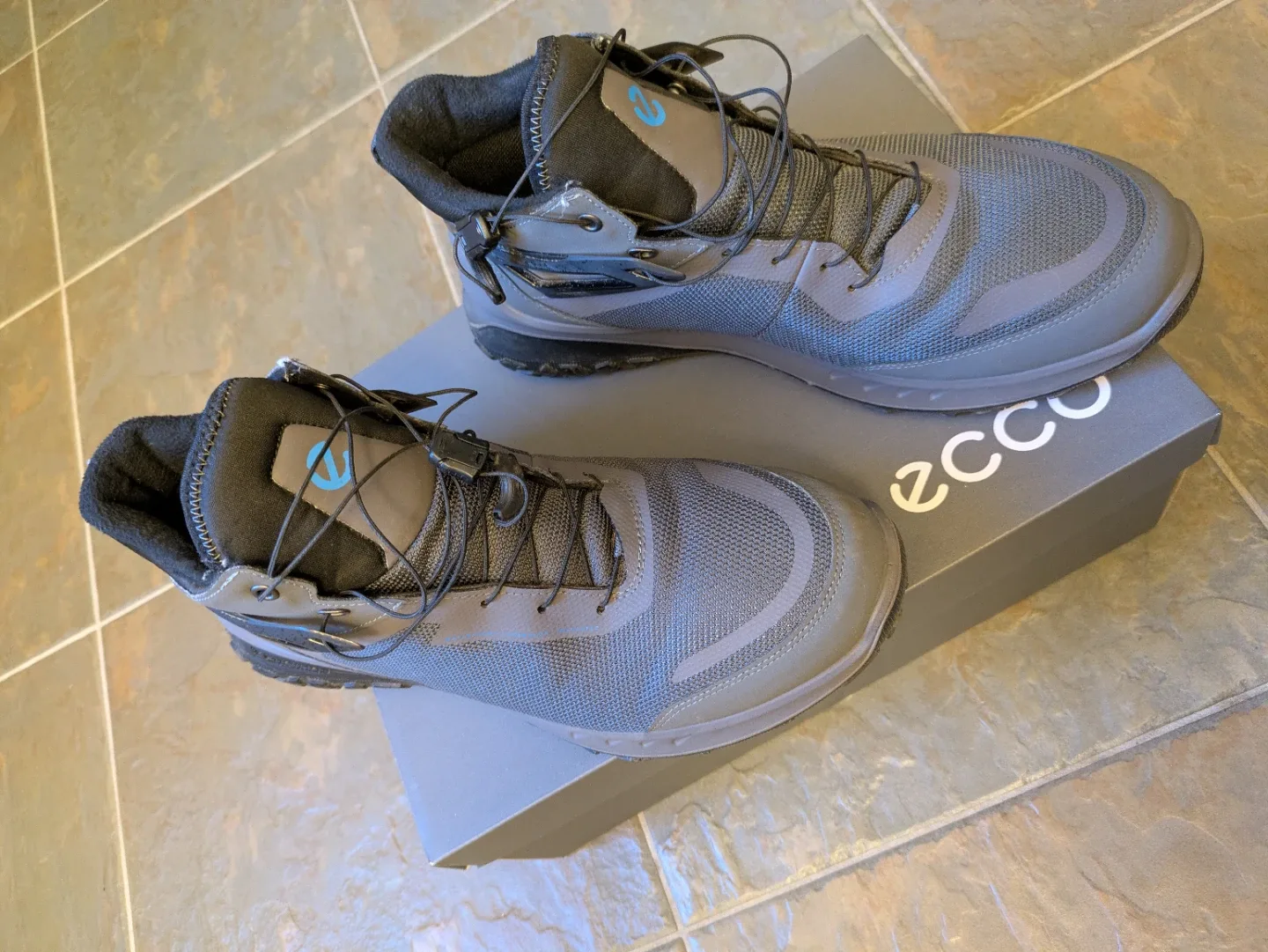 Ecco Men's Biom 2.1 Grey Hiking Shoes image indicator(2)