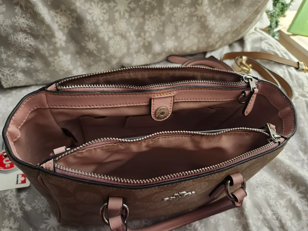 Coach Handbag - Brown & Pink image indicator(2)