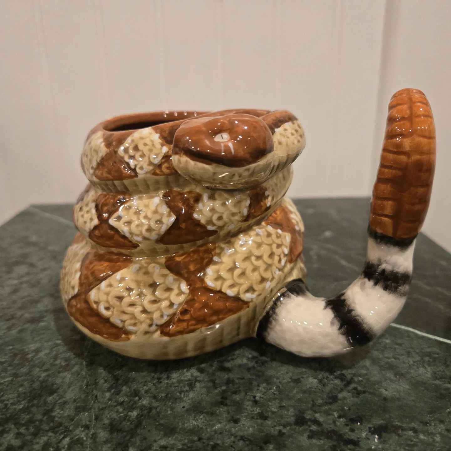3D Coiled Rattle Snake  Mug - photo 3