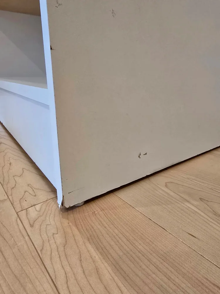 White Wooden shelf/ organizer/ cabinet image indicator(2)