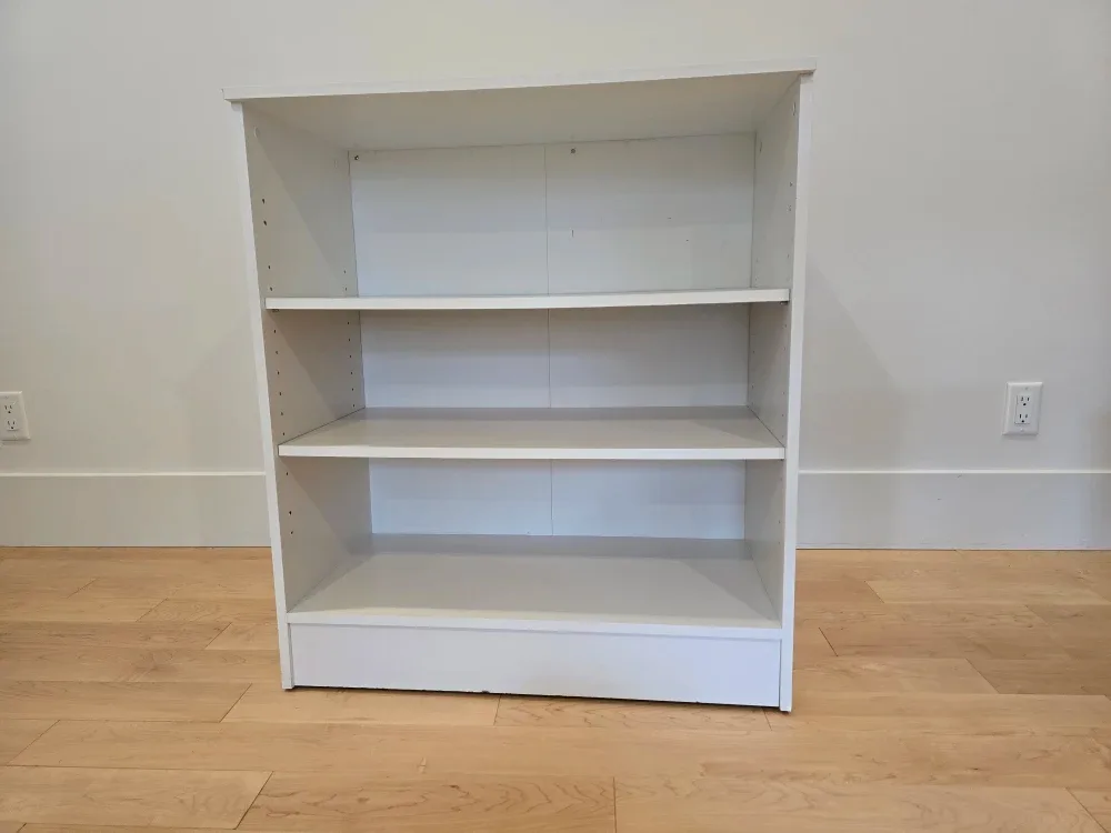 White Wooden shelf/ organizer/ cabinet image indicator(4)
