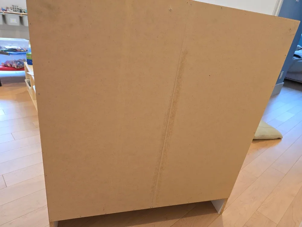 White Wooden shelf/ organizer/ cabinet image indicator(5)